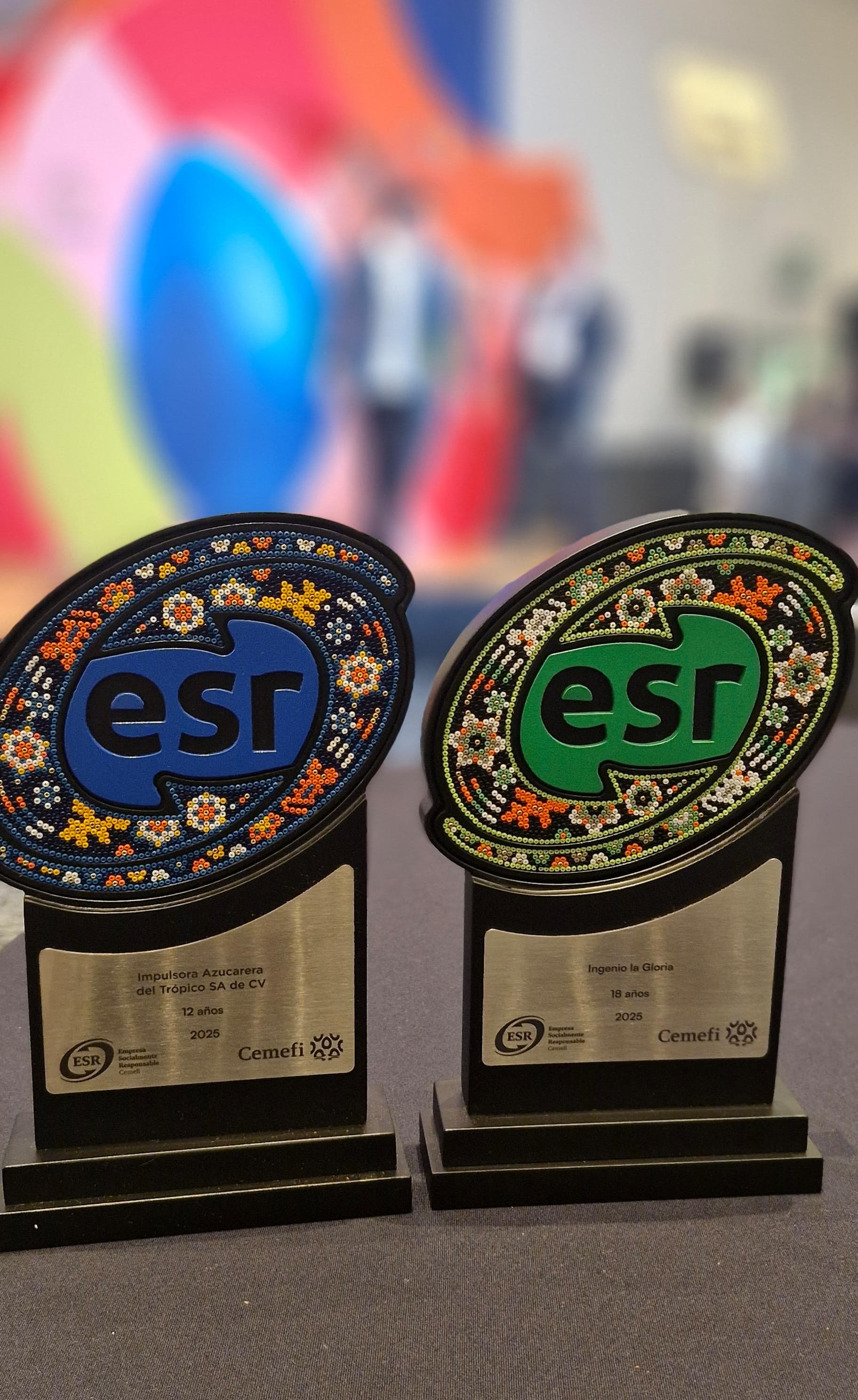 ¡Ingenio La Gloria e Ingenio La Joya reciben Distintivo ESR 2025!